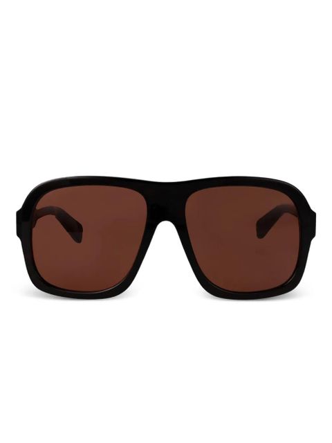 Chloé Eyewear oversized-frame sunglasses - Black - zdjęcie produktu nr 1