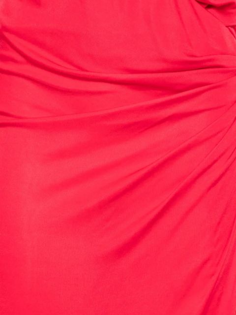 PINKO Vivara V-neck maxi dress - Red