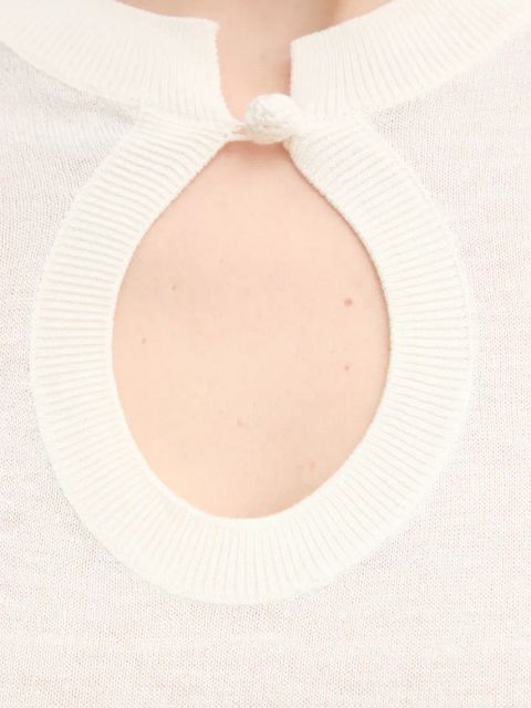 By Malene Birger sweter z domieszką wełny TALA damski kolor beżowy lekki 103209