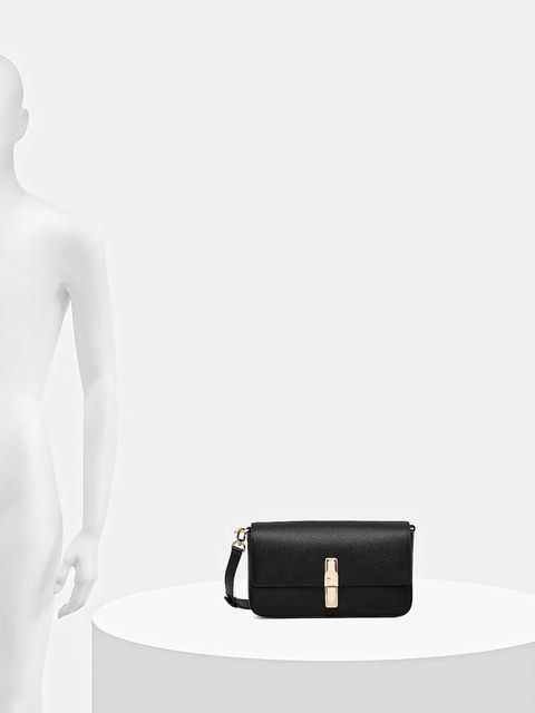 Furla torebka skórzana kolor czarny WB01826.ARE000.O6000