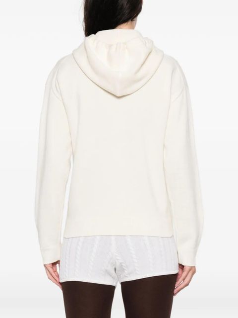 MC2 Saint Barth Elide wool hoodie - Neutrals