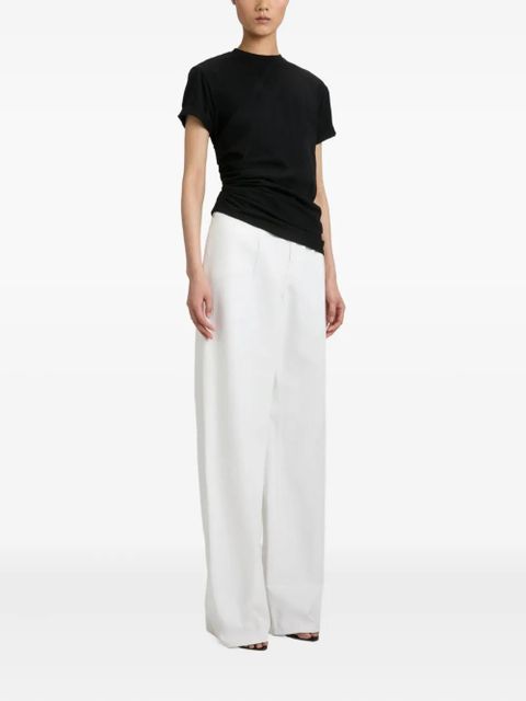 Victoria Beckham cinched jeans - White