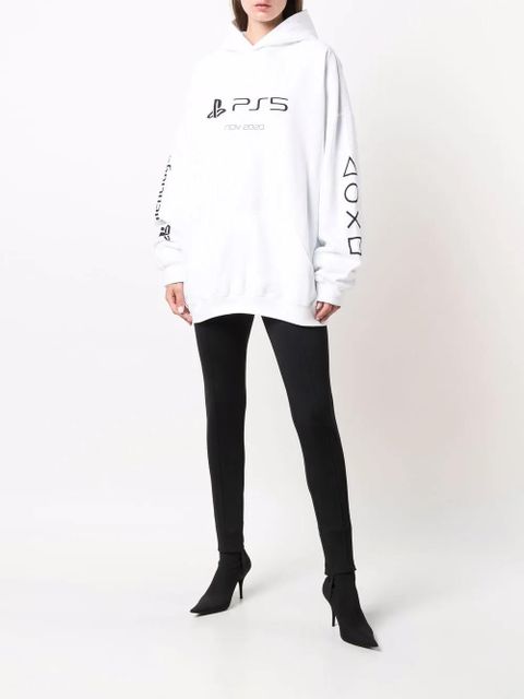 Balenciaga PS5 hoodie - White