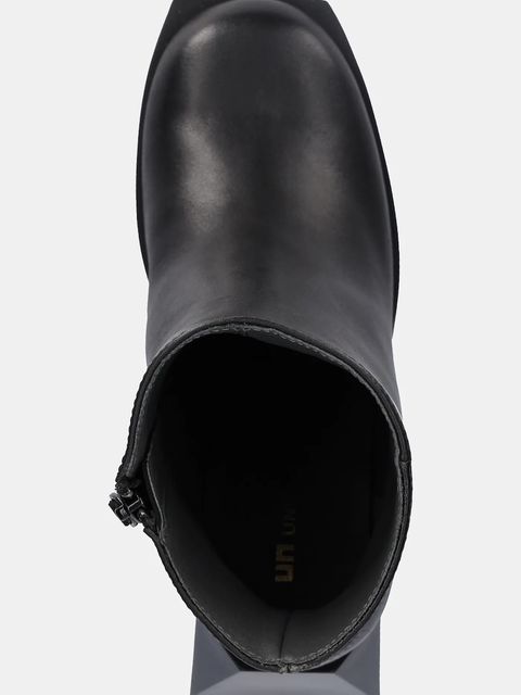 United Nude botki skórzane Stage Boot kolor czarny na słupku 1075384927