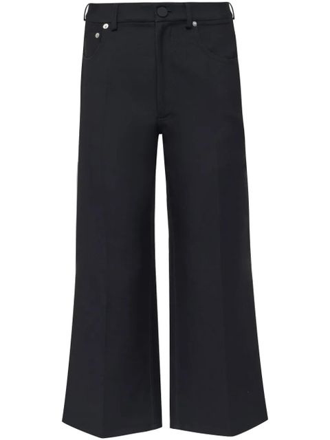 JW Anderson cropped trousers - Black - zdjęcie produktu nr 1