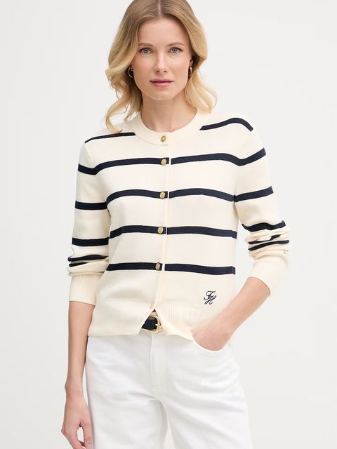 Tommy Hilfiger kardigan damski bawełniany - zdjęcie produktu nr 1