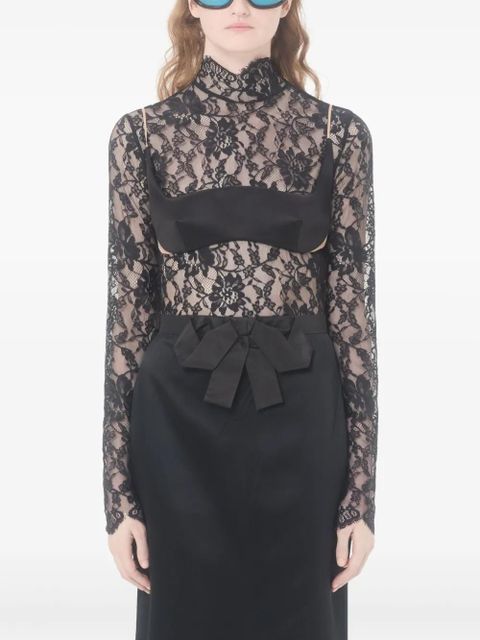 Valentino Garavani Duchesse bra top - Black