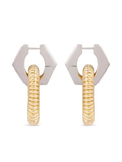 Rabanne XL Link earrings - Gold