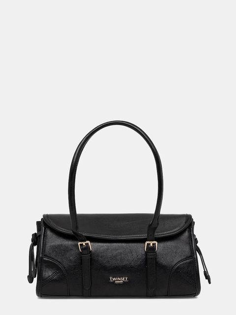 Twinset torebka kolor czarny 252TD8041 - zdjęcie produktu nr 1