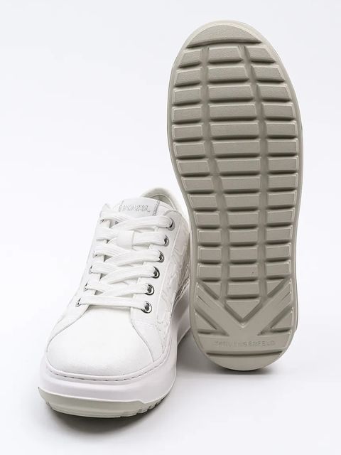 Karl Lagerfeld sneakersy KAPRI LUG kolor biały KL67512F