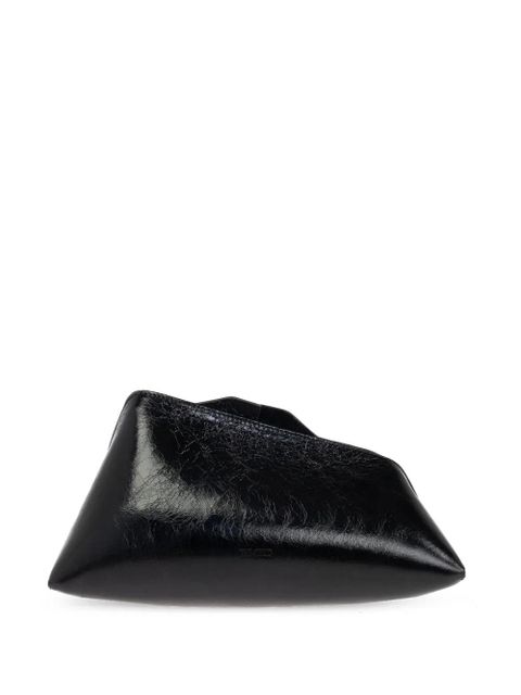 The Attico 8.30PM leather clutch bag - Black - zdjęcie produktu nr 1