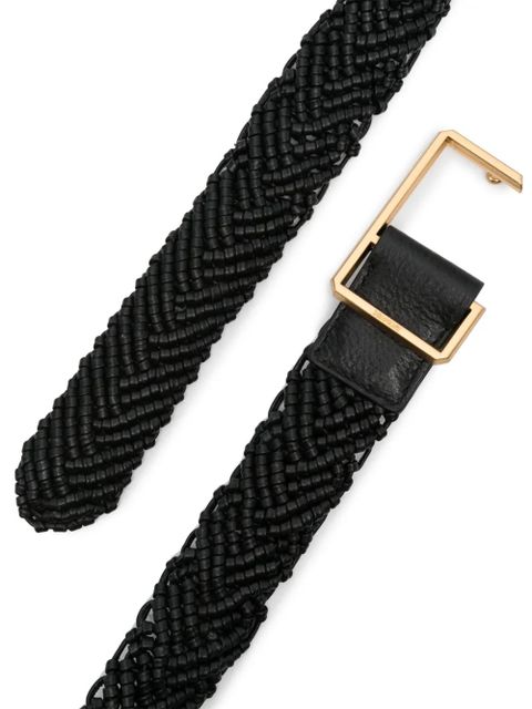 Zadig&Voltaire La Cecilia leather belt - Black - zdjęcie produktu nr 2