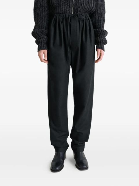 LEMAIRE drawstring-waist trousers - Grey - zdjęcie produktu nr 2