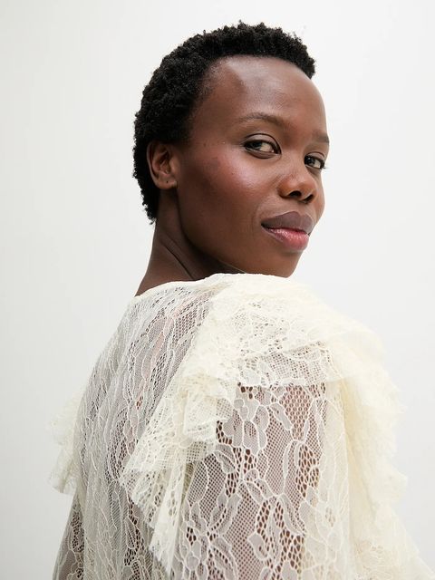 Answear.LAB bluzka damska kolor beżowy