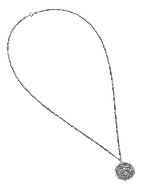 Carhartt WIP Chain pendant necklace - Silver - zdjęcie produktu nr 1
