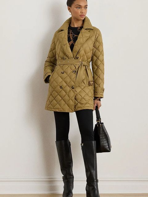 Lauren Ralph Lauren płaszcz kolor brązowy 297979514 - zdjęcie produktu nr 2