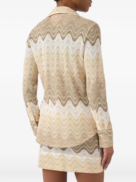 MC2 Saint Barth Joys degradé raschel shirt - Neutrals