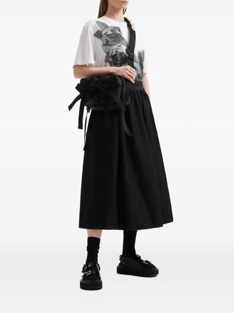 Simone Rocha floral print T-shirt - White - zdjęcie produktu nr 2