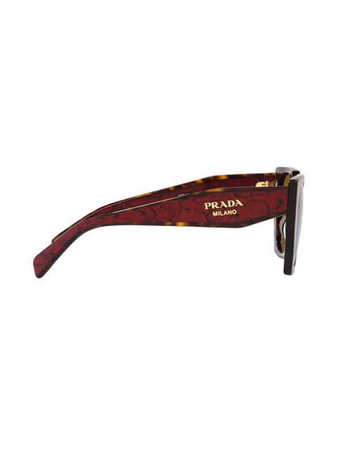 Prada Eyewear tortoiseshell-effect square sunglasses - Brown