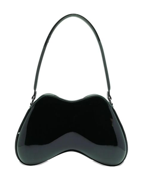Diesel medium Double-D curved shoulder bag - Black - zdjęcie produktu nr 2