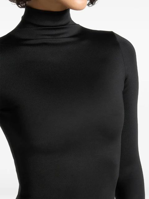 Manière De Voir Alea mock-neck long-sleeve top - Black