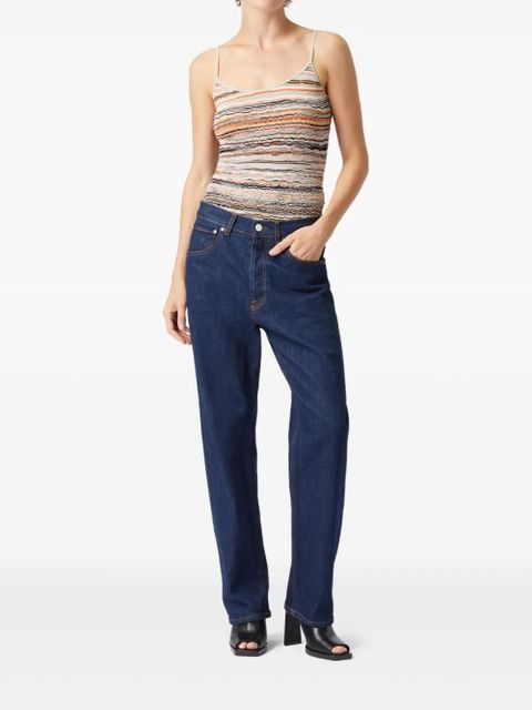 Missoni striped tank top - Neutrals - zdjęcie produktu nr 2