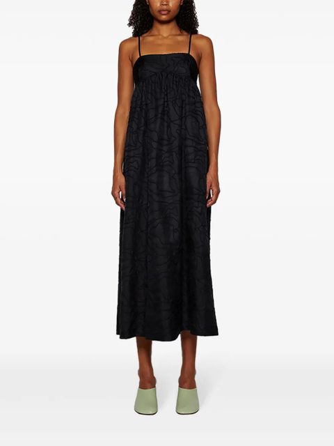 LouLou de Saison Cavola silk dress - Black