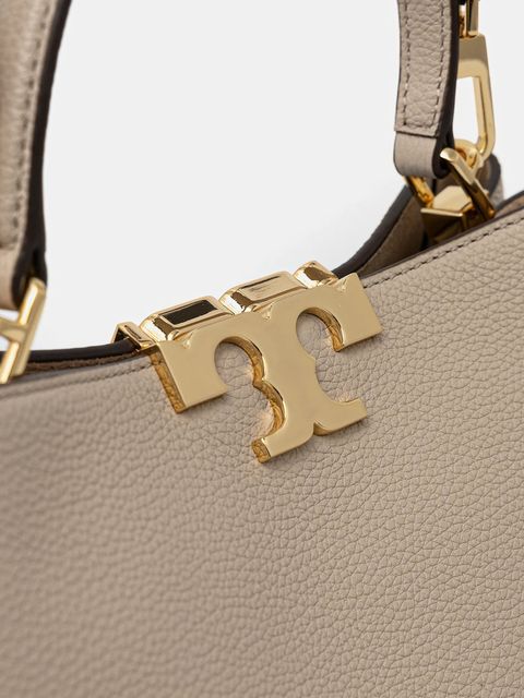 Tory Burch torebka skórzana Eleanor Soft Medium kolor beżowy 177217.250