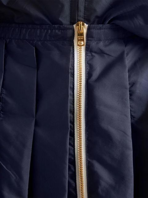 Prada Re-Nylon pleated mini skirt - Blue - zdjęcie produktu nr 2