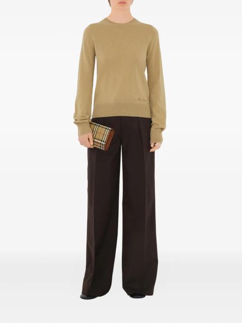 Burberry Check wallet on chain - Neutrals - zdjęcie produktu nr 2