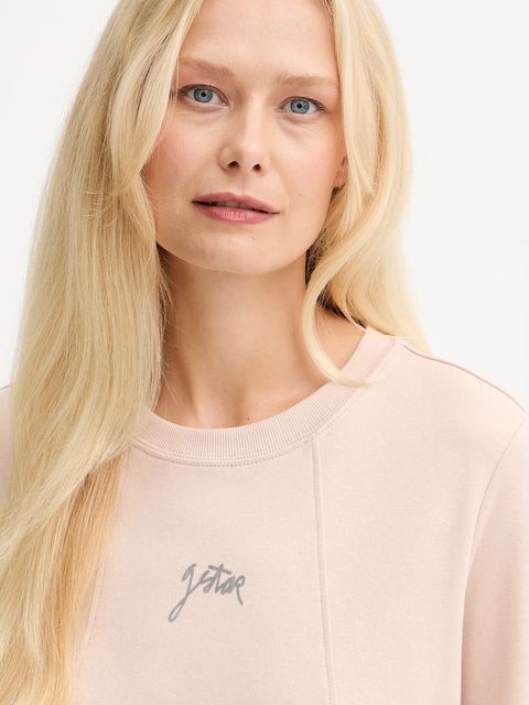 G-Star t-shirt bawełniany damski kolor pomarańczowy D26907.D976