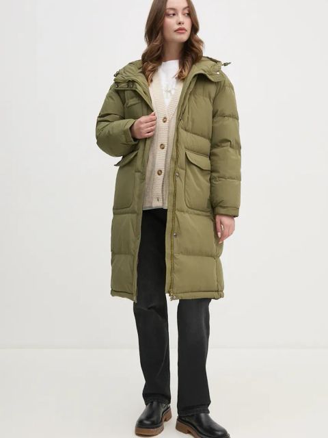 Calvin Klein Jeans kardigan z domieszką wełny kolor beżowy J20J224234