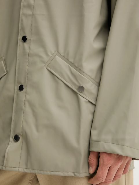 Rains kurtka 12010 Jacket kolor zielony przejściowa 12010