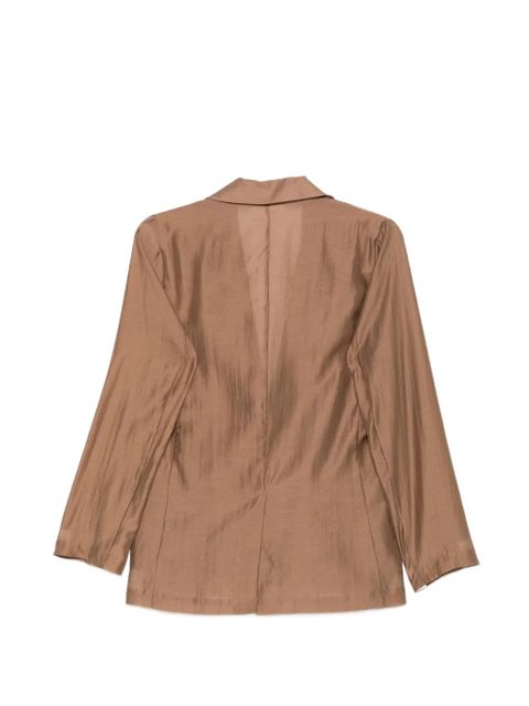 SOLOTRE single-breasted blazer - Brown - zdjęcie produktu nr 2