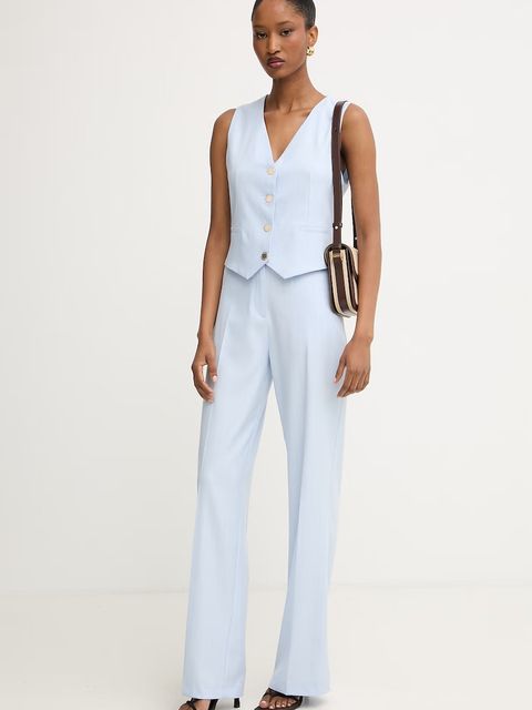 Morgan kamizelka jednorzędowa damska z wiskozy - zdjęcie produktu nr 1