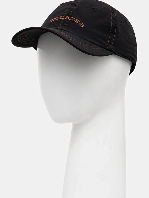 Dickies czapka z daszkiem Wilsall Cap Black kolor czarny z aplikacją DK0A4Z6PBLK1 - zdjęcie produktu nr 1