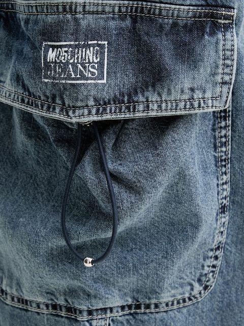 Moschino Jeans jeansy bawełniane