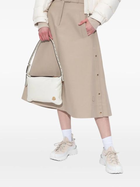 Moncler Vetta leather shoulder bag - White - zdjęcie produktu nr 2