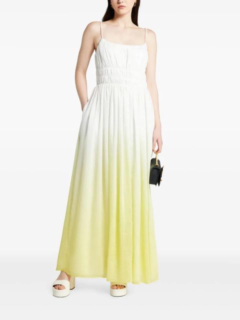 Aje ruched-detailing dress - White