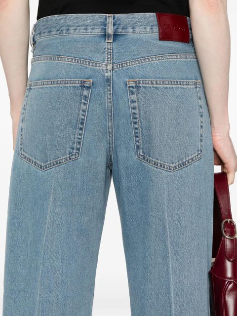 Gucci low-rise straight-leg jeans - Blue