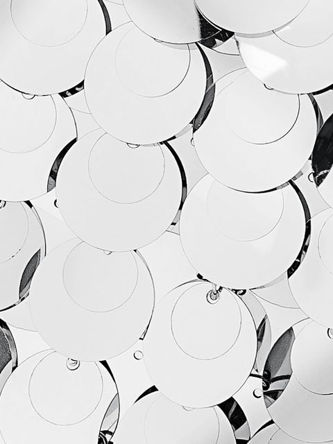 Rabanne mini Sparkle Hobo bag - Silver