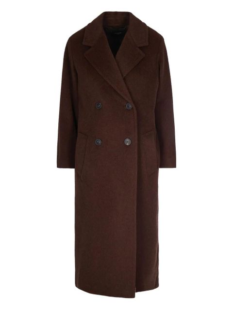 Max Mara buttoned double-breasted coat - Brown - zdjęcie produktu nr 1