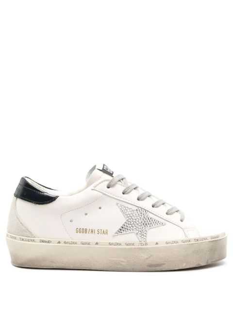 Golden Goose Hi Star leather sneakers - White - zdjęcie produktu nr 1