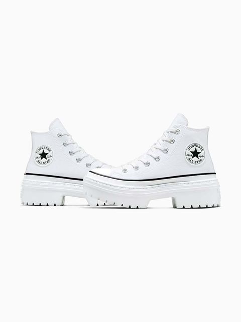 Converse trampki Chuck Taylor All Star Lugged Heel damskie kolor biały A10364C