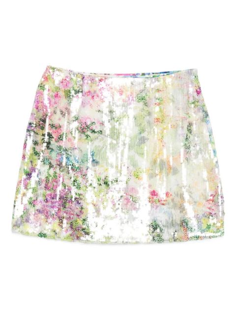 Aje Dahlia mini skirt - Pink