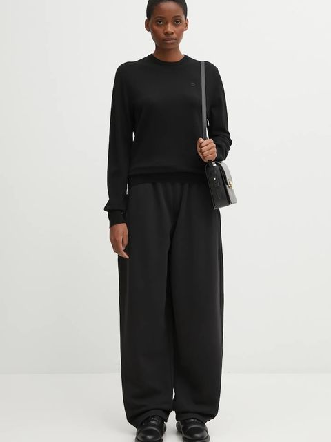 Coperni sweter wełniany Classic damski kolor czarny lekki COPML161Y3018MEN