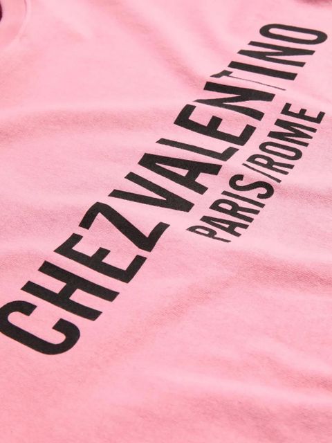 Valentino Garavani Chez-print T-shirt - Pink