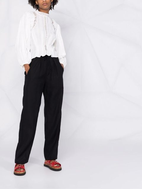 MARANT ÉTOILE Biro drawstring trousers - Black
