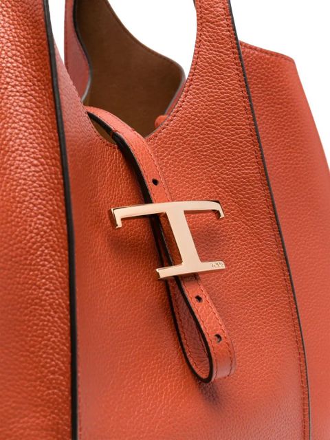 Tod's small T Timeless shoulder bag - Brown