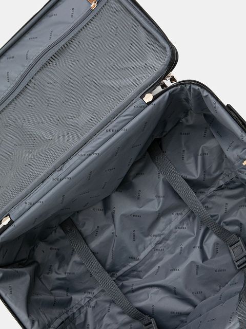 Guess walizka NADIRA SMALL kolor czarny TWQG84 24983